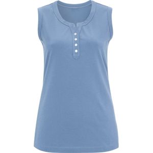 Lichtblauw - Tanktop - 100% Katoen