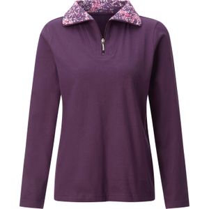 Dames Schipperstrui in druif