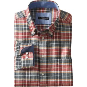 Overhemd - Ruitdessin - Lange Mouw - Zacht Opgeruwd Flanel