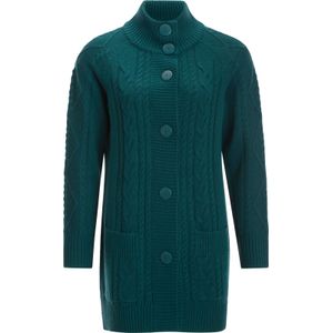 Dames Vest in petrol