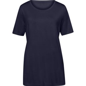 Lang shirt in marine