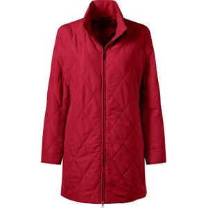 Dames Lange jas in rood