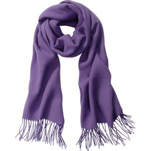 Sjaals - Paars - Viscose - 100% Viscose