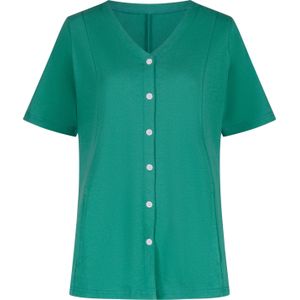 Dames Shirtjasje in smaragdgroen