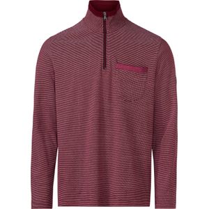 Heren Shirt met lange mouwen in donkerrood gemêleerd