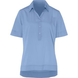 Dames Comfortabele blouse in hemelsblauw