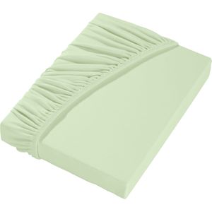 Hoeslaken in lindegroen