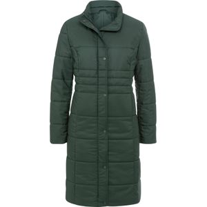 Winterjassen - Warm Gewatteerde Doorgestikte Mantel - Opstaande Kraag - 2 Naadzakken