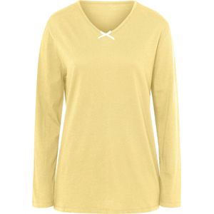 Dames pyjama-shirt in citroen