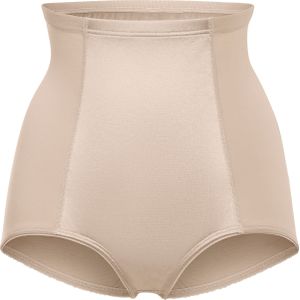wäschepur - Corrigerende Tailleslip - Zwart - Satijnen Inzet - 2 Stuks