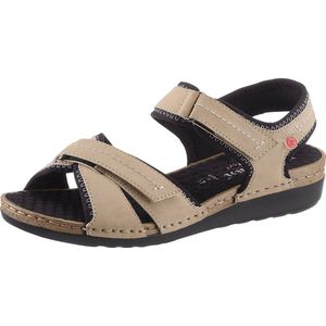 sandalen in beige