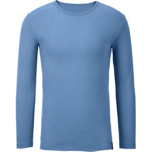 Heren Shirt in middenblauw