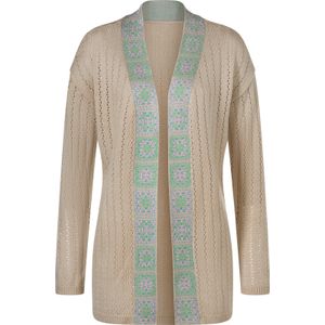 Dames Jack, ajourpatroon in zand