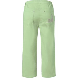 Dames Capri-jeans in resedagroen