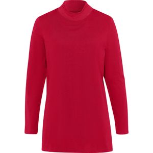 Classic Basics - Lang Shirt - Rood - 100% Katoen - Lange Mouwen