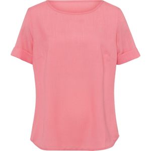 Dames Comfortabele blouse in flamingo