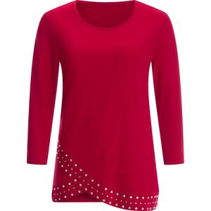 Classic Basics - Shirt - Rood - 3/4 Mouwen - 100% Viscose