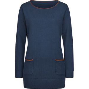 Pullover - Donkerblauw - 100% Katoen - Lange Mouwen