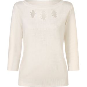 Dames Pullover met 3/4-mouwen in ecru