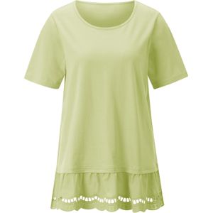 Unbranded - Longshirt - Pistache - 100% Katoen