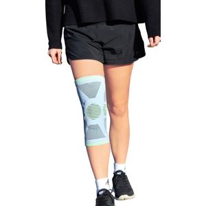 Dames Kniebandage in grijs