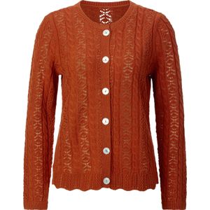 Dames Jack, ajourpatroon in roestrood