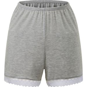 Dames Shorts in grijs gemêleerd