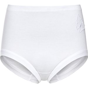 wäschepur - Tailleslip - Fijnrib - Zwart - Kantdecoratie