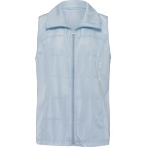 Dames Gilet in lichtblauw