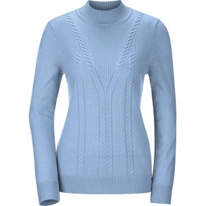 Pullover - Lichtblauw - 100% Polyacryl - Ruimvallend