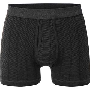 Donkergrijs Gestreept - Boxershort - Katoen/Polyester