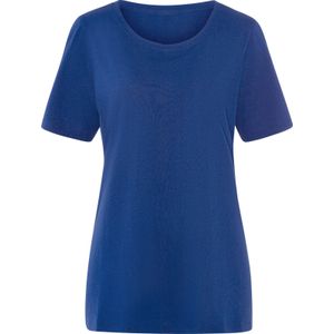 Dames Lang shirt in koningsblauw