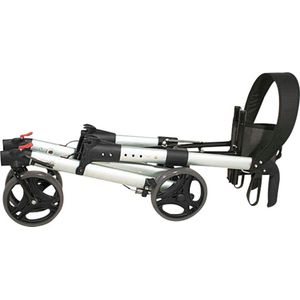 Dames Opklapbare rollator in zwart