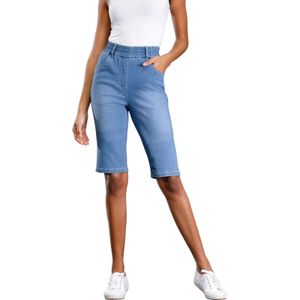 Classic Basics - Jeansbermuda - Blue-bleached - 1-delig