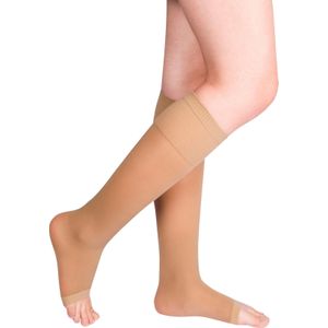 Steunkousen - 70 Den - Open Teenstuk - 84% Nylon, 16% Elastan