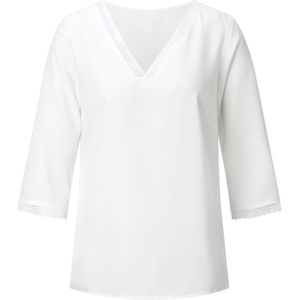 Dames Kanten blouse in wit