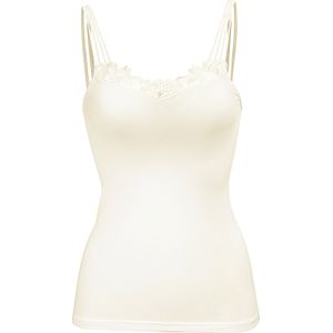 Hemden - Champagne - 98% Modaal, 2% Elastaan - Mouwloos