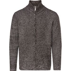 Heren Vest in antraciet gemêleerd