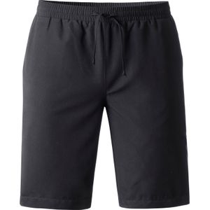 Sportbroeken - Zwart/wit - 100% Polyester - Steekzakken - Elastische Band