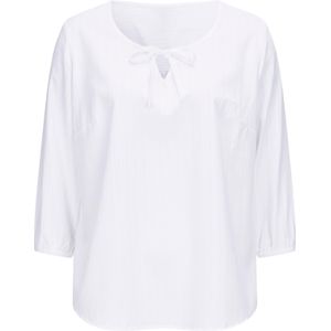 Dames Crêpeblouse in wit