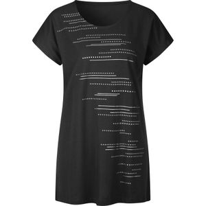 Dames Lang shirt in zwart