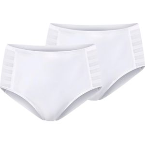 Slips - Wit - 40% Polyester 30% Polyamide 20% Elastaan 10% Katoen