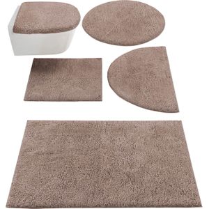 Badmat in taupe