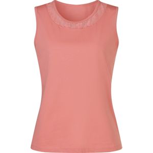 Dames Shirttop in flamingo