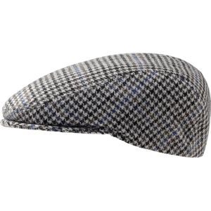 Heren Muts in grijs gedessineerd