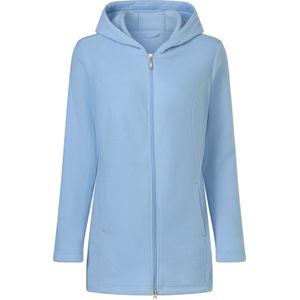 Dames Fleecejack in ijsblauw