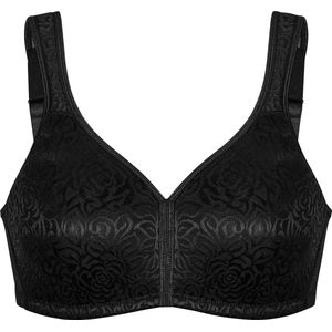 Dames Comfortbeha zonder beugel in zwart