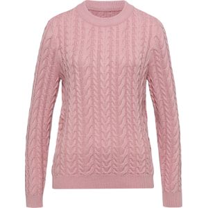 Dames Pullover met lange mouwen in hortensia