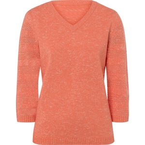 Dames Pullover - Koraal Gemêleerd - 3/4-mouwen