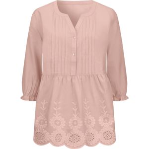 Dames Comfortabele blouse in poudre
